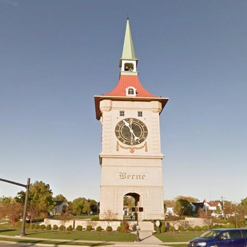 Zytglogge replica in Berne, Indiana in Berne, IN (Google Maps)