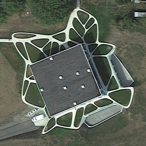 'Leonardo Glass Cube' by 3deluxe in Bad Driburg, Germany (Google Maps)