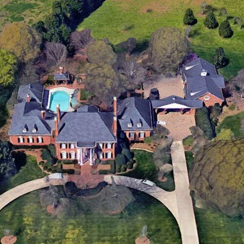 David L. Peeler's House in Weddington, NC (Google Maps)