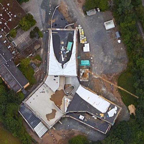 Bayreuth Sports Youth Hostel under construction in Bayreuth, Germany