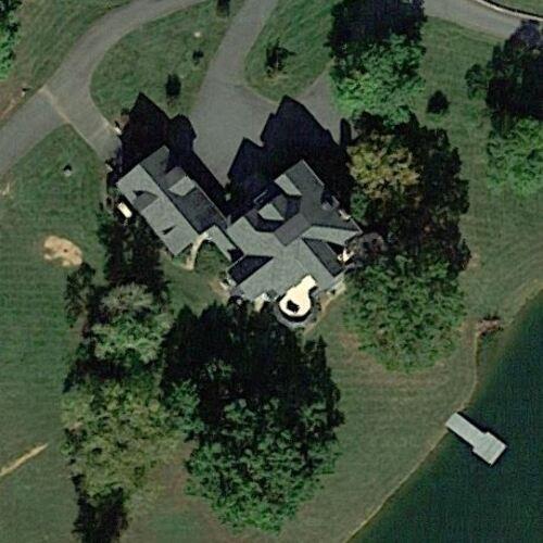 Dwayne Johnson's House in Gordonsville, VA (Google Maps)