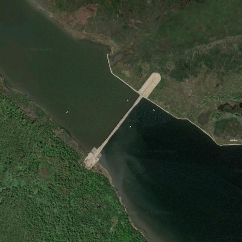 MRGO Closure Structure in Yscloskey, LA - Virtual Globetrotting