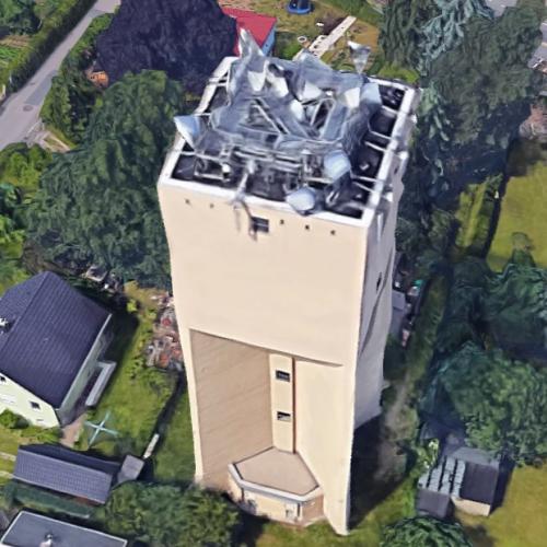 Dresden water tower in Dresden, Germany Virtual Globetrotting