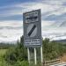 Defaced "Welcome to Northern Ireland" Sign