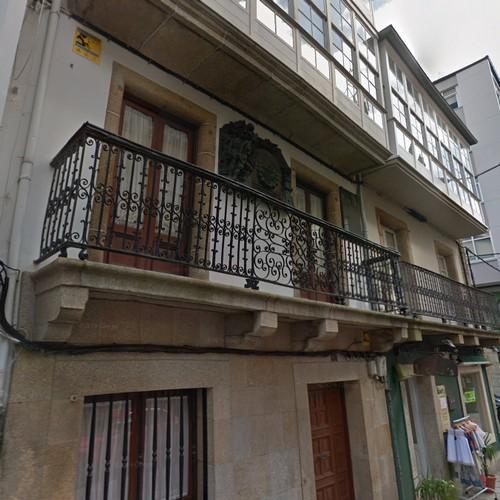 Francisco Francos birthplace in Ferrol, Spain (Google Maps)