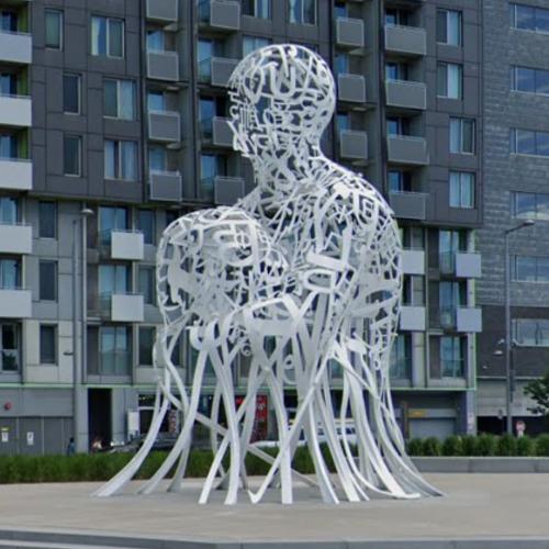 'Source' by Jaume Plensa in Montréal, Canada Virtual