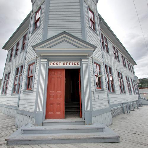 Old Dawson Post Office in Dawson City, Canada Virtual Globetrotting