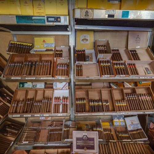 Cuban cigars in London, United Kingdom (Google Maps)