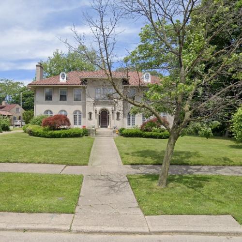 Wes Borland House in Detroit, MI (Google Maps)