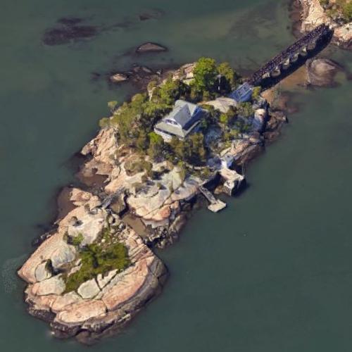 General Tom Thumb's House & Island (Former) in Branford, CT (Google Maps)