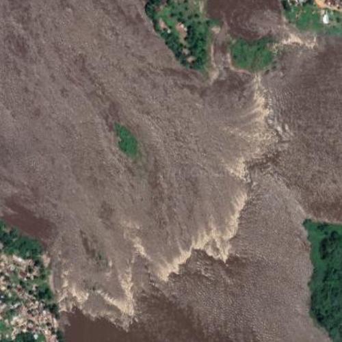 Chutes Wagenia in Kisangani, Democratic Republic of the Congo Virtual