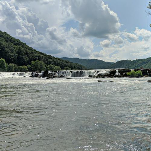 Sandstone Falls in Beckley, WV (Google Maps)