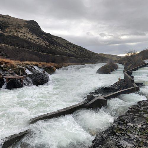 Sherars Falls in Shaniko, OR Virtual Globetrotting
