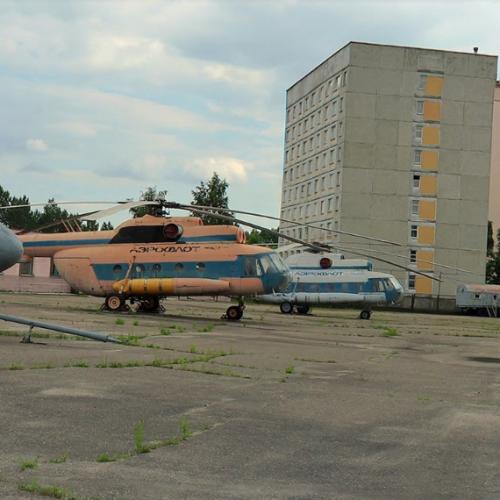 Mi-8T in Minsk, Belarus (Google Maps)