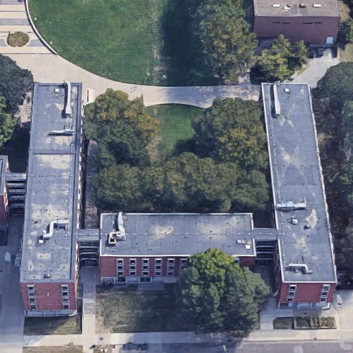 'Goodwin Kirk Hall' by Harry Weese in Des Moines, IA (Google Maps)