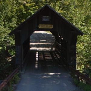 Emily's Bridge in Stowe, VT - Virtual Globetrotting