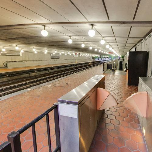 'Arlington Cemetery Station' by Harry Weese in Arlington, VA (Google Maps)