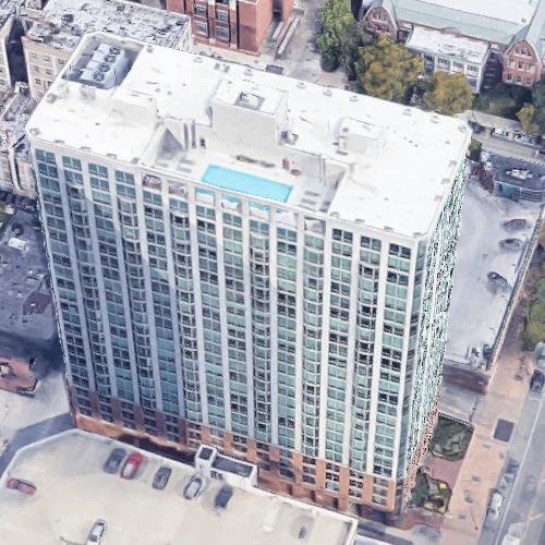 'Park Evanston Apartments' by Harry Weese in Evanston, IL (Google Maps)