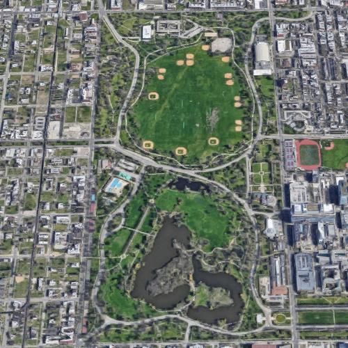 Washington Park Chicago Map Washington Park In Chicago, Il (Google Maps)