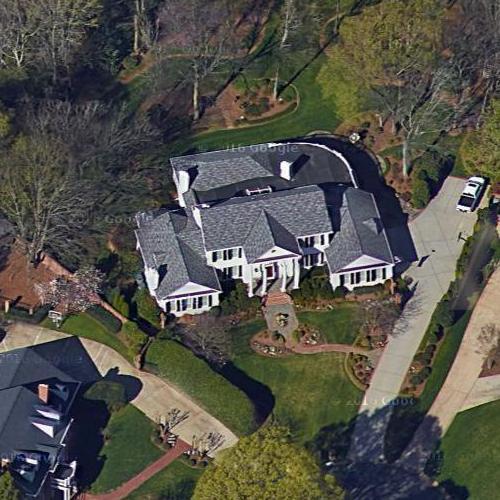 William Byron's house in Charlotte, NC (Google Maps)
