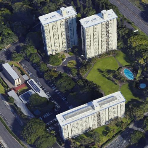 'Queen Emma Gardens Apartments' by Minoru Yamasaki in Honolulu, HI