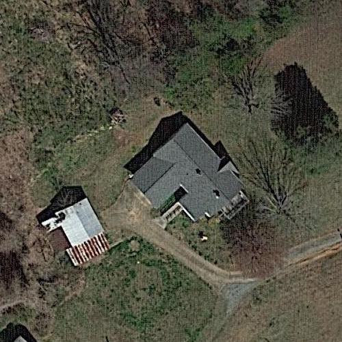 Eddie Yarboro's house in Elkin, NC (Google Maps)