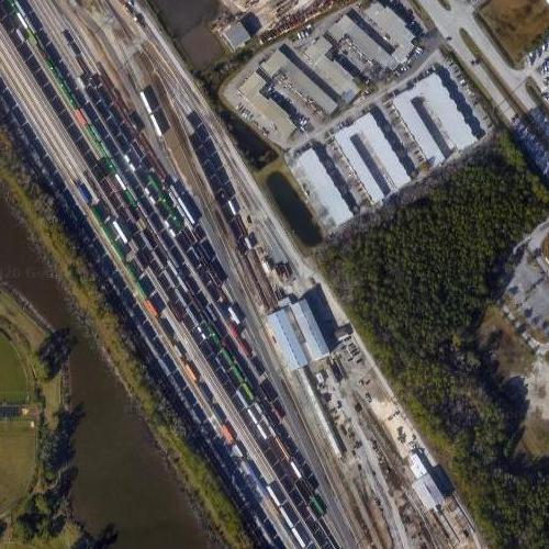 Bowden Yard Florida East Coast in Jacksonville, FL (Google Maps)