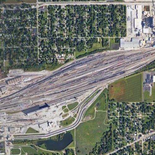 Decatur Yard NS in Decatur, IL (Google Maps)