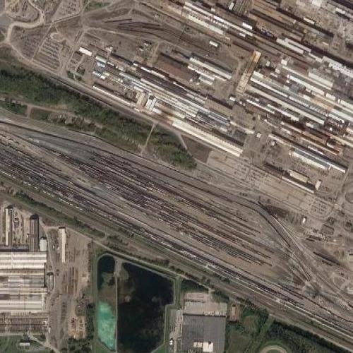 Kirk Yard CN in Gary, IN (Google Maps)