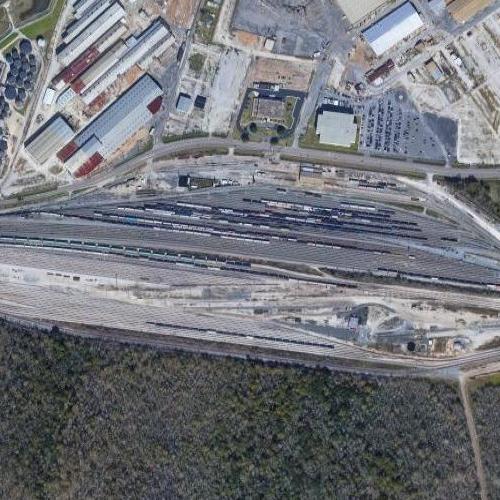 Avondale Yard BNSF/UP in New Orleans, LA (Google Maps)