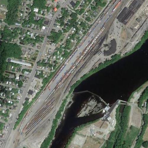 Waterville Yard Pan Am in Waterville, ME (Google Maps)