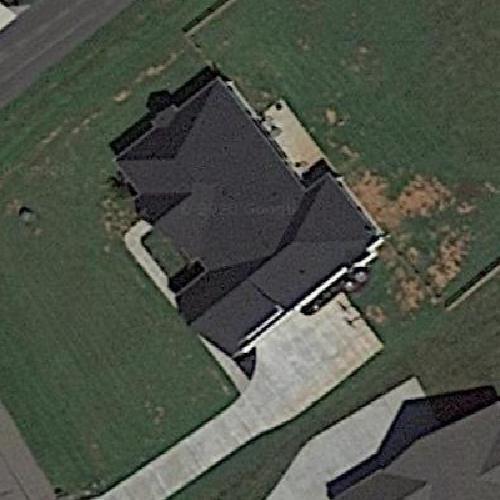 Brett Moffitt's house in Mt Ulla, NC (Google Maps)