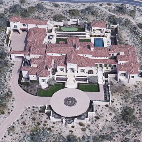 Neal Douglas' House in Scottsdale, AZ (Google Maps)