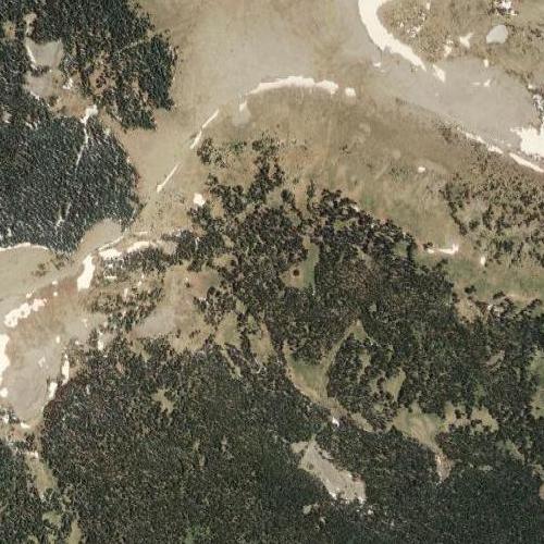 Source of the Pecos River in Pecos, NM (Google Maps)