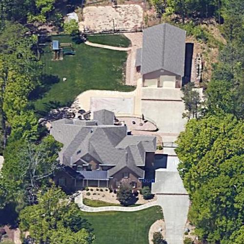 Courtney Brown's house in Raleigh, NC (Google Maps)