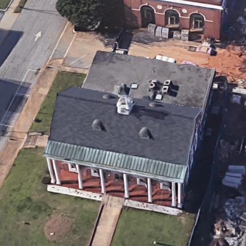 Hawkins City Hall ("Stranger Things") in East Point, GA (Google Maps)