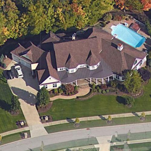 Tom Tupa's house in Brecksville, OH (Google Maps)