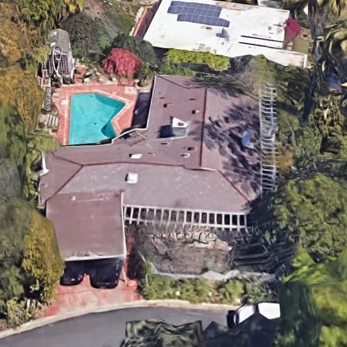 Billy Vera's House in Los Angeles, CA (Google Maps)
