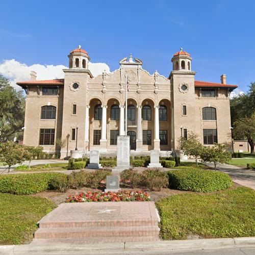 'Sumter County Courthouse by William A. Edwards in Bushnell