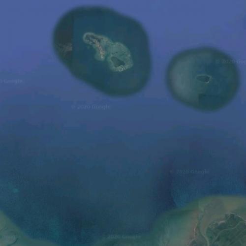Sriwijaya Air Flight 182 crash site in Jakarta, Indonesia (Google Maps)