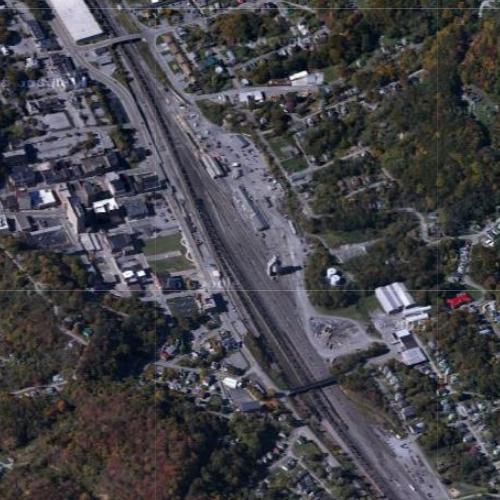 Bluefield Yard NS in Bluefield, WV (Google Maps)