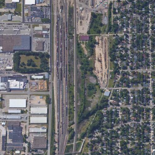 La Crosse Yard BNSF in La Crosse, WI (Google Maps)