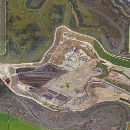 Newby Island landfill in San Jose, CA (Google Maps)