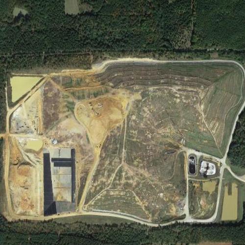 Grady Road Landfill in Rockmart, GA (Google Maps)