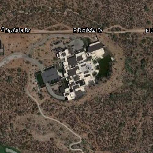 Bob Parson's Scottsdale Megamansion in Scottsdale, AZ (Google Maps)