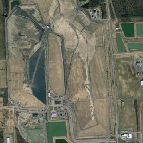 Seneca Meadows Landfill in Waterloo, NY (Google Maps)
