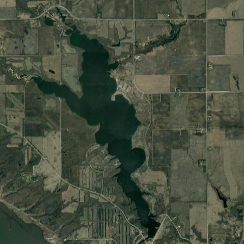 Big Creek Lake in Polk City, IA (Google Maps)
