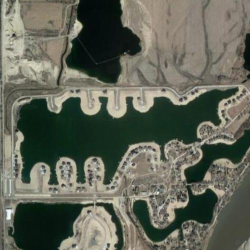 Lake Allure in Ashland, NE (Google Maps)