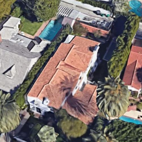 Tracy Tutor's House in Beverly Hills, CA (Google Maps)
