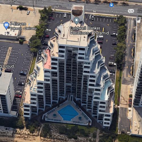 'The Pyramid Condominium' by William in Ocean City, MD Virtual Globetrotting